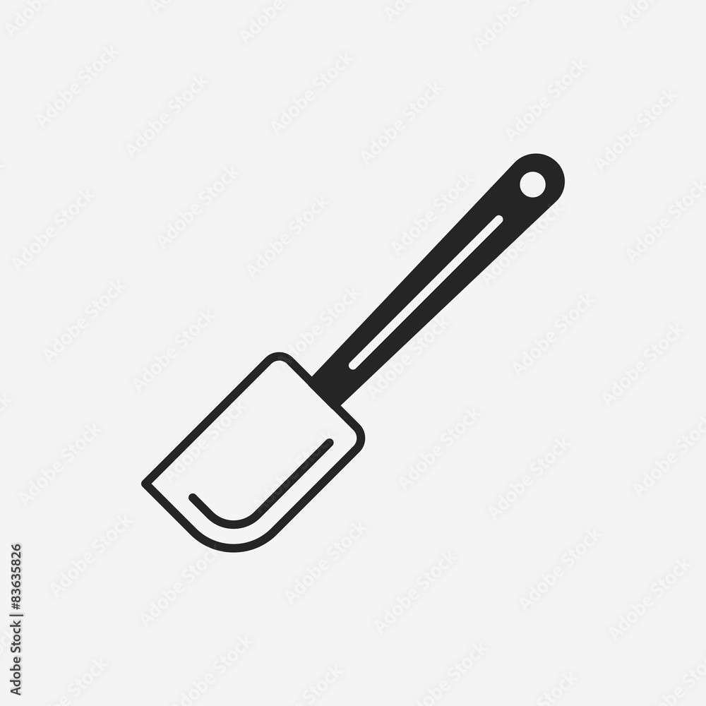 Poster spatula icon