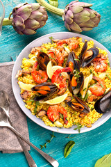 Spanische Paella 