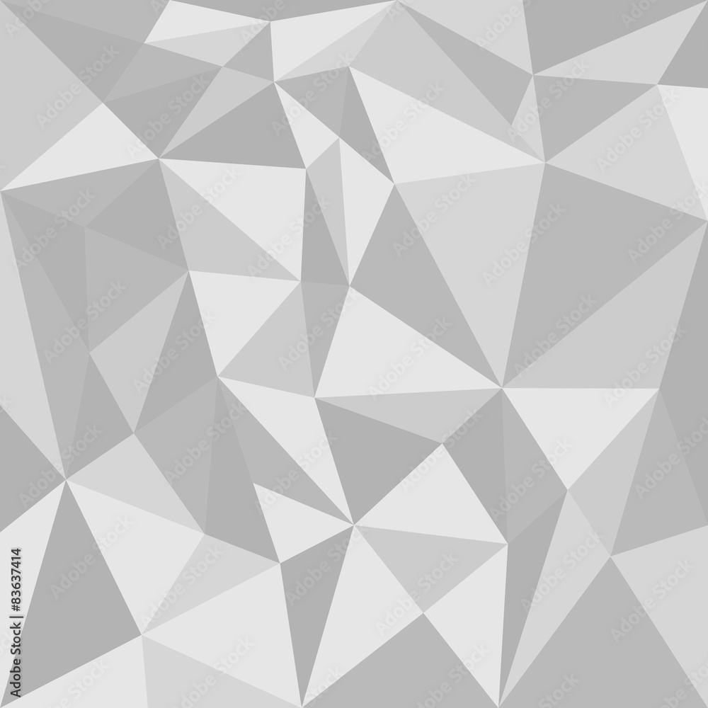 Poster grey low poly vector background or flat chevron pattern