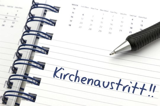 Kirchenaustritt - Konzept