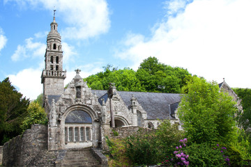 Fototapeta na wymiar Eglise Notre-Dame , Châteaulin, Finistère, Bretagne