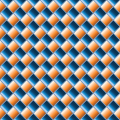 Vector abstract seamless background (CMYK colors)