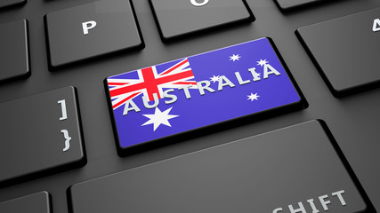 australia flag keyboard