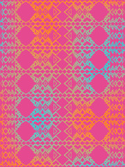 Aztec tribal mexican seamless pattern