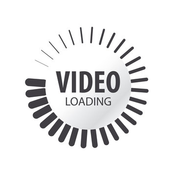 Abstract Vector Logo Video Loading