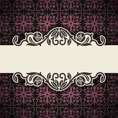 Vintage vector background