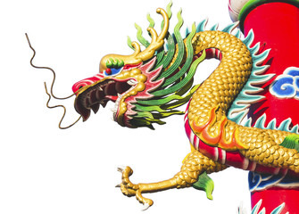 Obraz premium Dragon statue