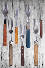 Set of dinner forks