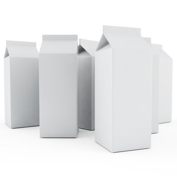 packings of milk