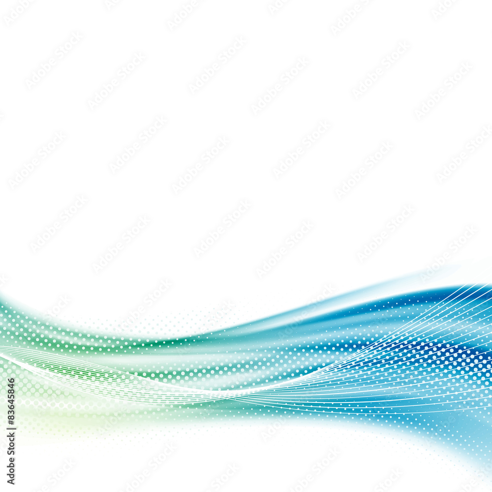 Canvas Prints bright smooth satin swoosh wave background template