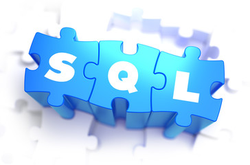 SQL - White Word on Blue Puzzles.