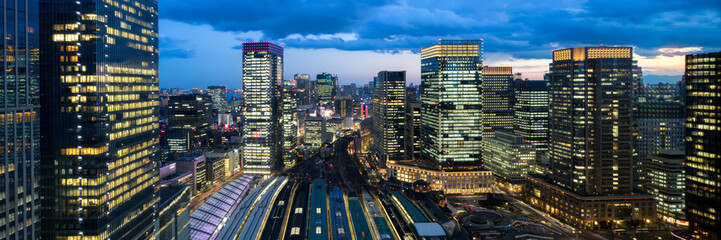 Obraz premium Stacja Tokio