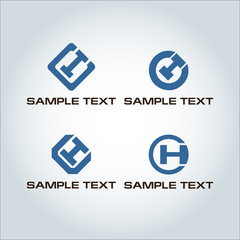  Letter CH Logo

