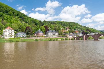 Fototapeta na wymiar Heidelberg, Neckar