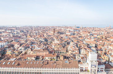 Obraz premium venice aerial view
