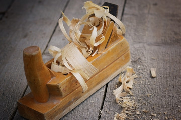planer carpentry tool sawdust