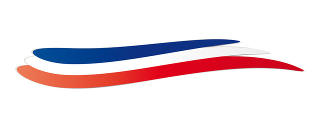 Tricolore, Banner - Flagge - Länderkennung Frankreich, Solidarität in der Pandemie