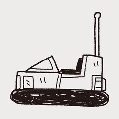 bumper car doodle