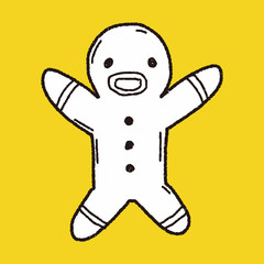 gingerbread man doodle