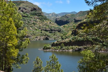 Gran Canaria - Stausee Presa de los Pérez