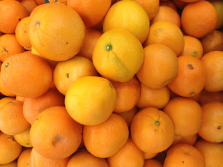 A pile of orange