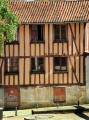 Fototapeta na wymiar Vieux quartiers à Limoges .(Haute-Vienne)