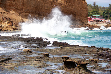 Берег, тихий океан, Монтаньита
