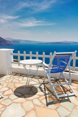 caldera of Santorini, Greece