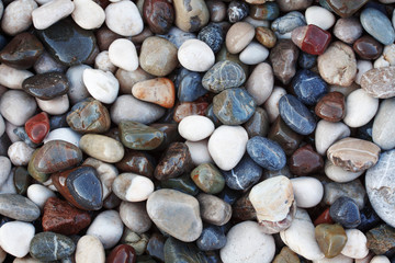 Abstract background with pebbles