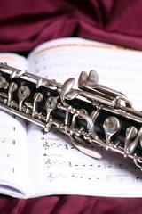 Oboe auf Noten