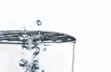 Water splashes