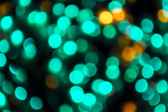 Bokeh light and blur background.