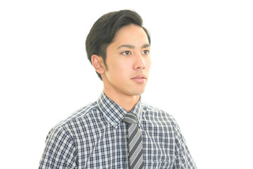 笑顔のビジネスマン