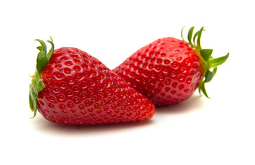 red strawberries