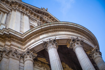 LONDON, UK - 18 AUGUST, 2014: St. Pauls cathedral