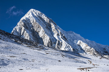 view of Pumori from Kala Patthar