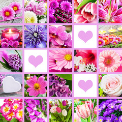 Blumen und Dekoration