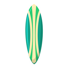 Surfing board.