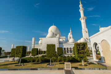 Obraz premium Sheikh Zayed Mosque in Abu Dhabi