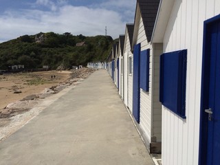 cabins at the beach