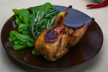 Roasted Quail