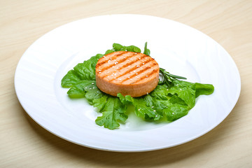 Salmon burger cutlet