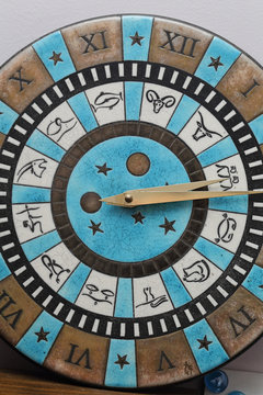 horloge signes zodiaque