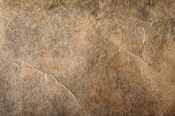 Macro of brown paper texture for background