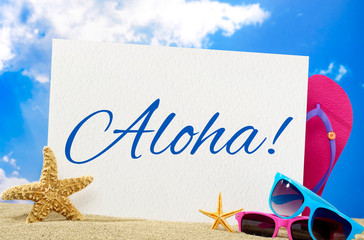 Aloha banner