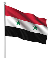 Fototapeta na wymiar Country flag - Syria