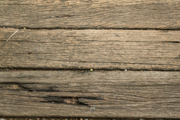 Old wooden planks that have weathered the test of time
