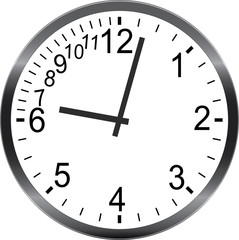 Obraz na płótnie Canvas time management metaphor / being late / hurry up / no time