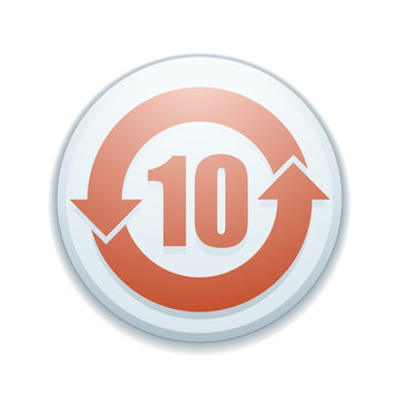 China RoHS Label EPUP 10