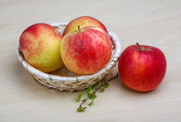 Few apples